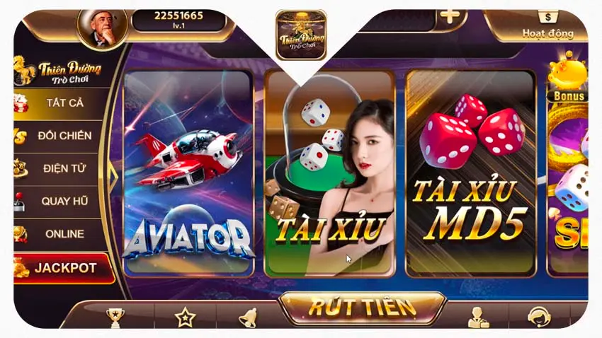Giao Diện Cổng Game TDTC Mới Nhất