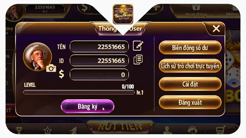 Thông Tin Đăng Ký TDTC Chi Tiết