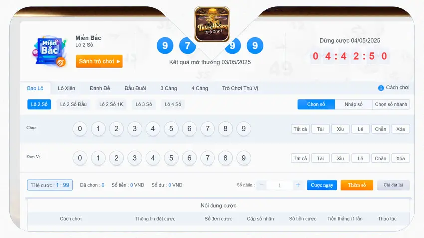 Kết Quả Trả Thưởng Xổ Số TDTC Minh Bạch